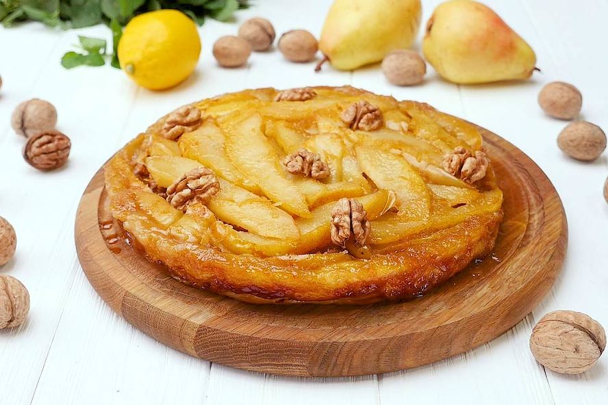 Рецепт грушевого тарта татен