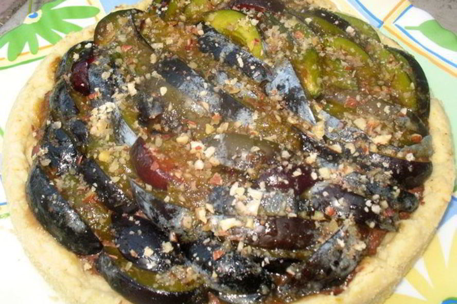 Рецепт изысканного сливового тарта