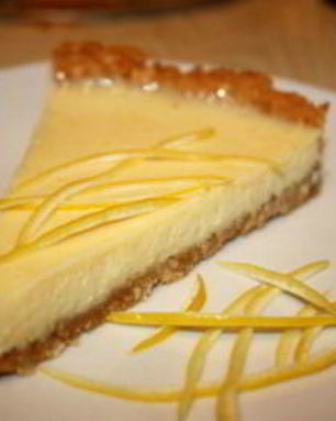 Лимонно-сливочный тарт