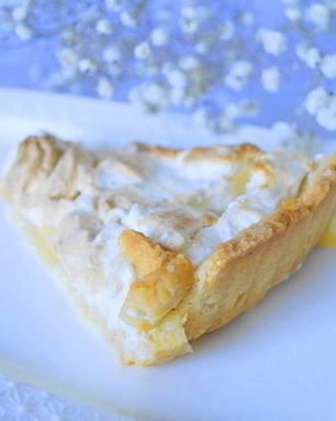 Лимонный тарт с меренгой по мотивам Пьера Эрме