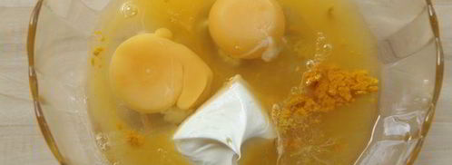 миндальный тарт с черной смородиной. Шаг 10