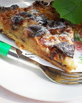 Нежный банановый тарт