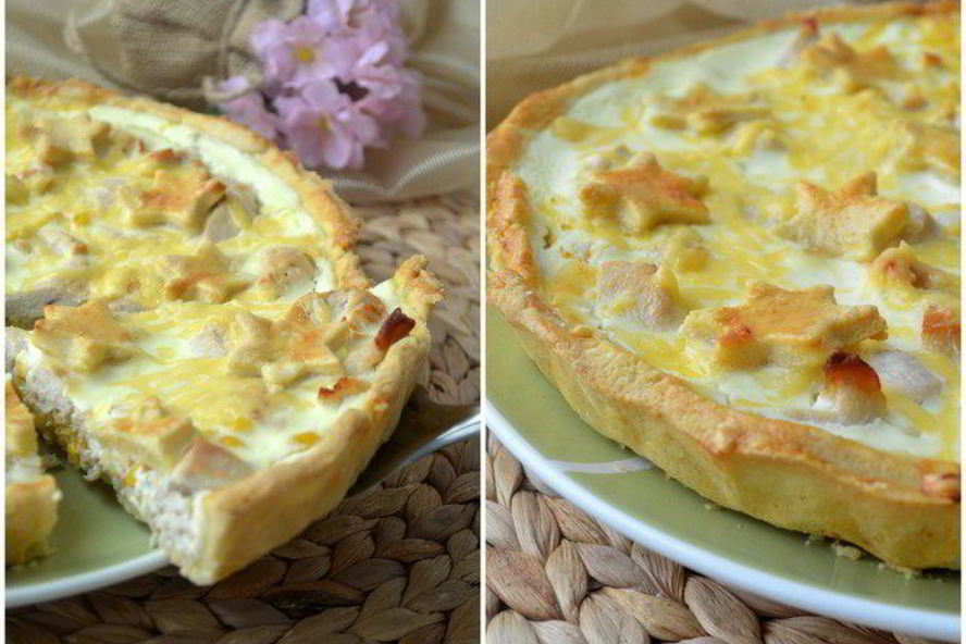 Рецепт очень-очня нежного куриного тарт