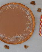 Шоколадно-банановый тарт