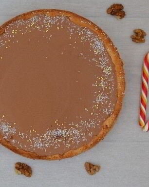 Шоколадно-банановый тарт