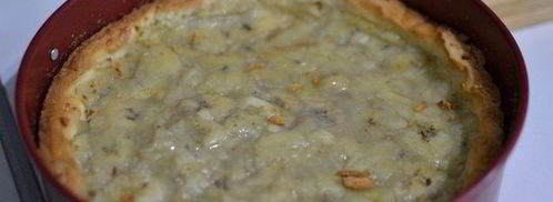 шоколадно-банановый тарт. Шаг 14