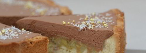 шоколадно-банановый тарт. Шаг 16