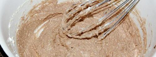 шоколадно-творожный тарт-суфле с малиной. Шаг 2