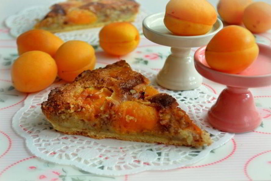 Рецепт тарта с абрикосовым фражипаном