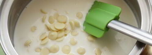 тарт с белым шоколадом и брусникой. Шаг 8