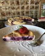 Тарт с ежевикой