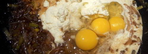 тарт с карамелизованным луком и рикоттой. Шаг 5