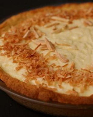 Тарт с кокосовым кремом