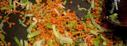 тарт с красной чечевицей и кокосом. Шаг 7