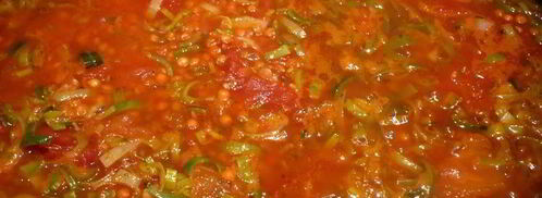 тарт с красной чечевицей и кокосом. Шаг 8