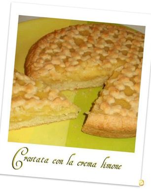 Тарт с лимонным кремом