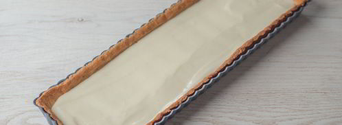 тарт с персиками и заварным кремом. Шаг 13