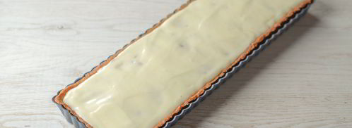 тарт с персиками и заварным кремом. Шаг 15