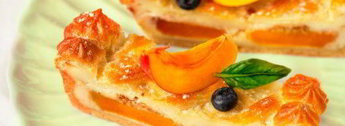 тарт с персиками и заварным кремом. Шаг 18