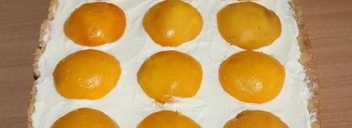 тарт с персиками. Шаг 8