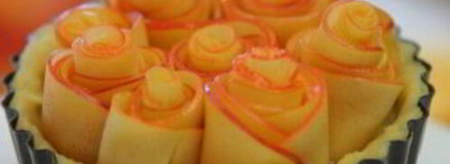 тарт с розами из яблок. Шаг 10