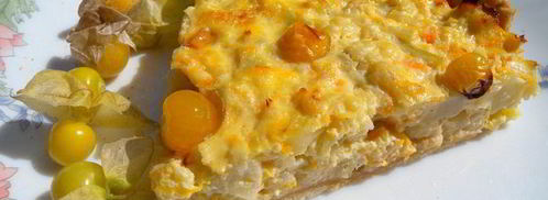 тарт с цветной капустой и фезалисом. Шаг 8