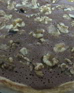 Тарт с творожно-шоколадной начинкой