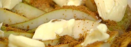 тарт татен с грушами и изюмом. Шаг 7