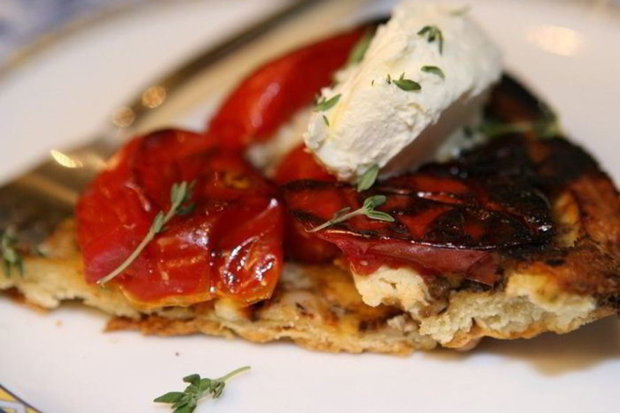 Рецепт тарта татен с помидорами