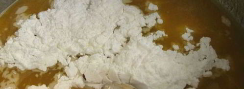 творожный тарт с мандариновым соусом. Шаг 9