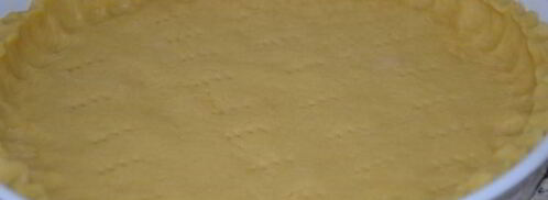 творожный тарт с персиками. Шаг 3