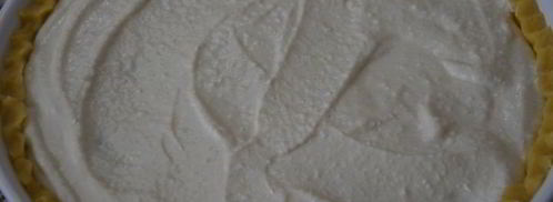 творожный тарт с персиками. Шаг 8