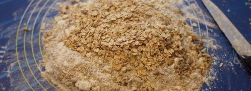 тыквенный тарт с апельсином на ореховом тесте. Шаг 3