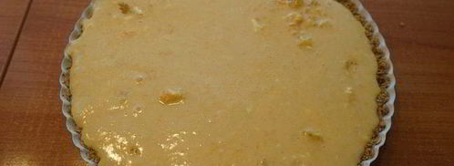 тыквенный тарт с апельсином на ореховом тесте. Шаг 9