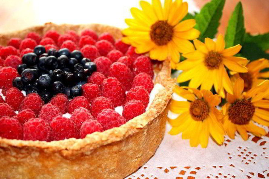 Рецепт ягодной тартинки