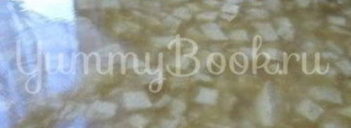 заливной яблочный тарт с вином. Шаг 11