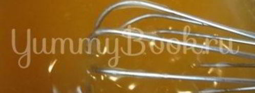 заливной яблочный тарт с вином. Шаг 6