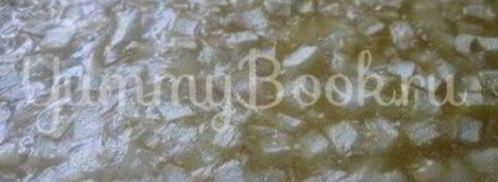 заливной яблочный тарт с вином. Шаг 9