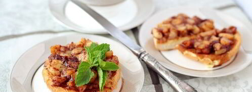 французские тосты с яблоками. Шаг 10