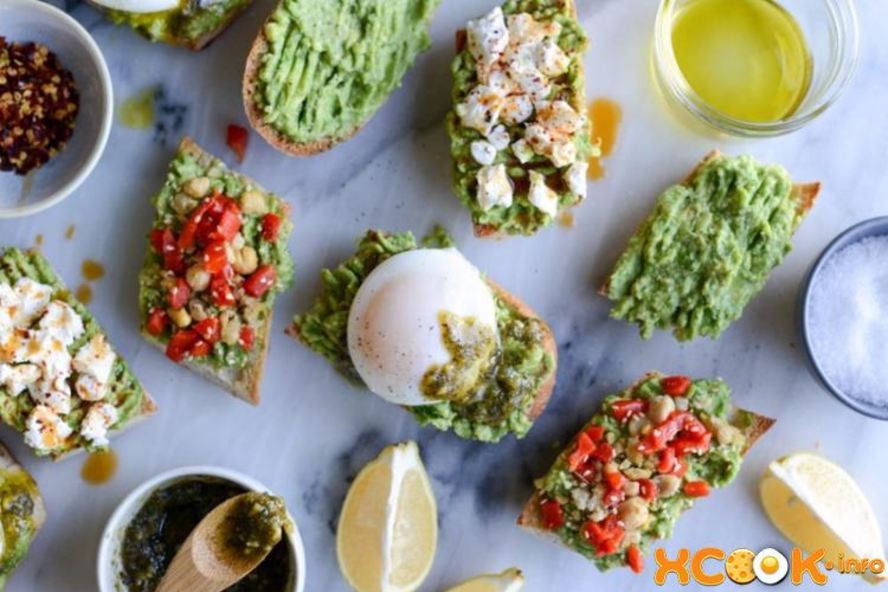 Рецепт тостов с авокадо