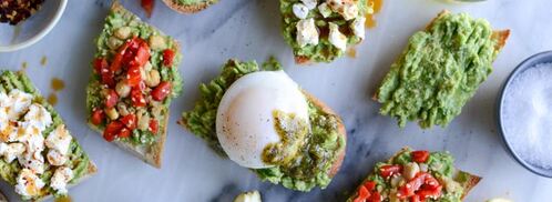 тосты с авокадо. Шаг 7