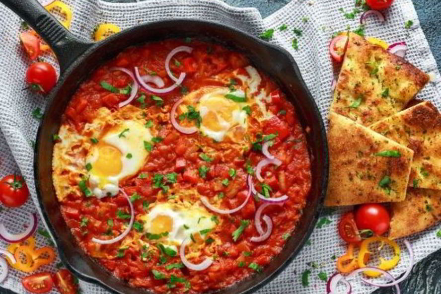 Рецепт израильской шакшуки