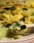 Картофель в яичнице Пир студента