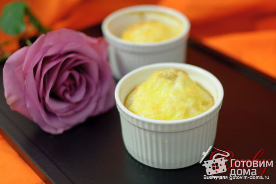 Рецепт пикантной яичницы в формочках