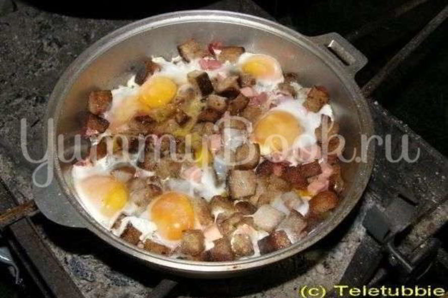 Рецепт сборной глазуньи