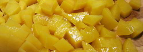 торт яичница с персиками. Шаг 7