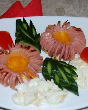 Яичница для любимой