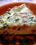 Яичница на кефире