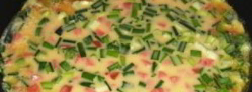 яичница на кефире. Шаг 5