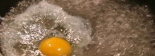 яичница на воде. Шаг 2